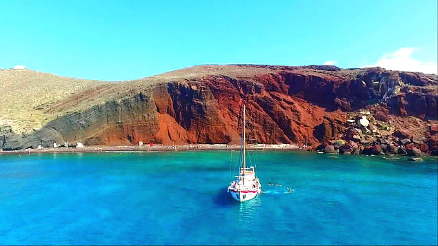 At The Red Beach